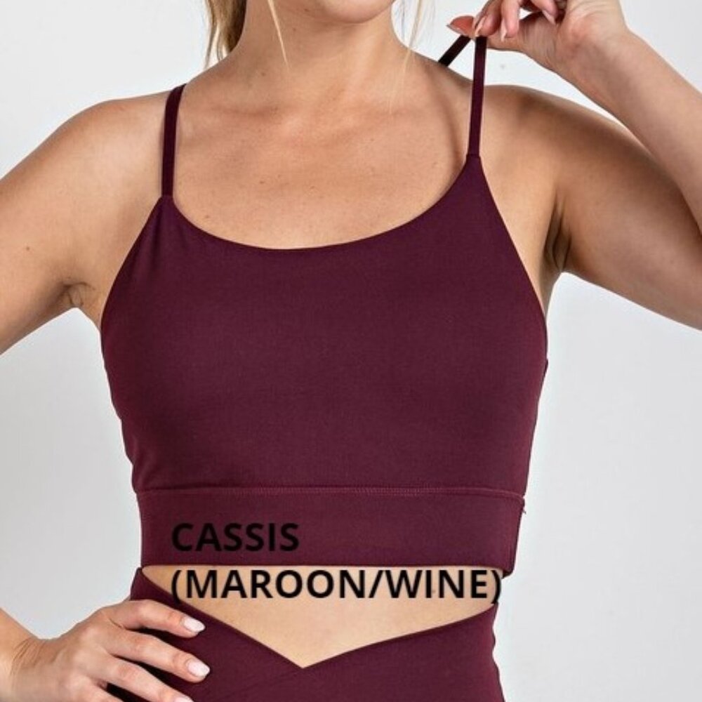 BUTTERSOFT ADJUSTABLE STRAP SPORTS BRA